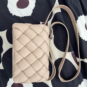 JW PEI Beige Crossbody Bag